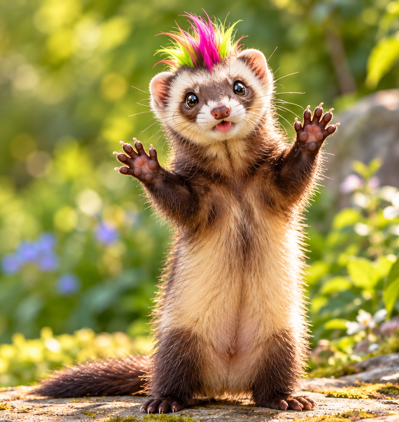 Cici the ferret